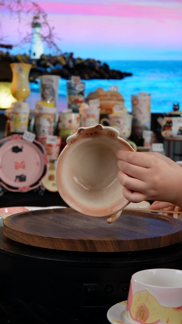 陶瓷便携款景德镇手工手绘陶瓷