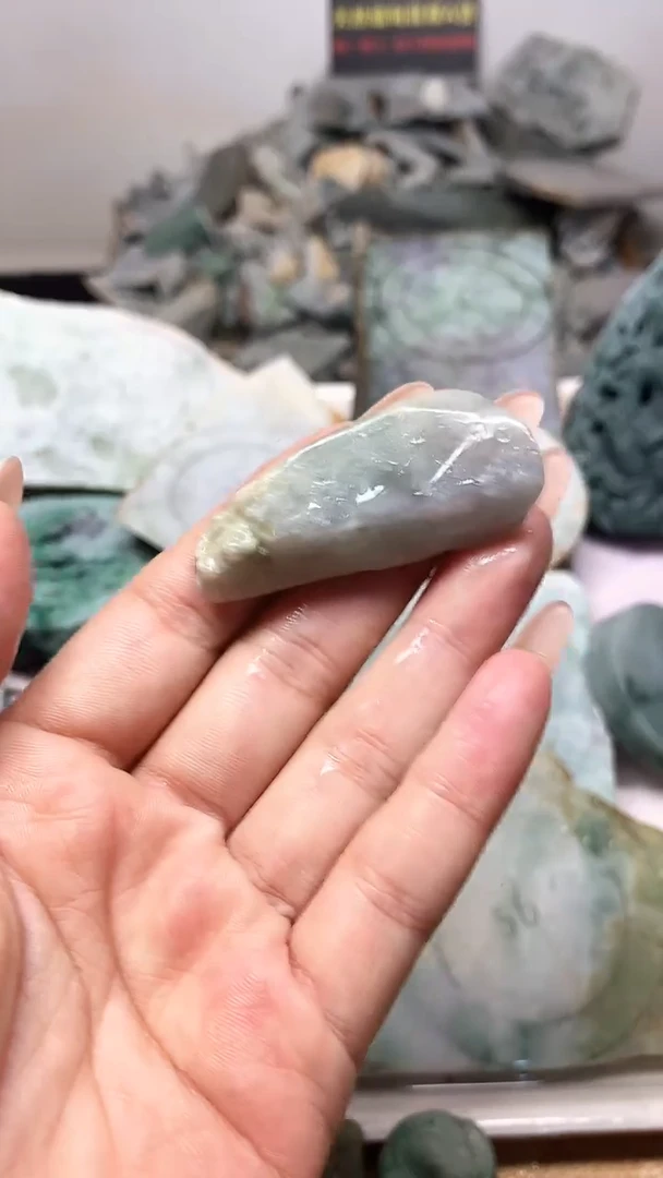 裸石翡翠天然缅甸翡翠A货31