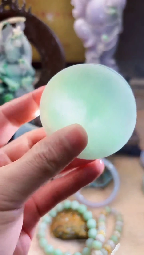 未镶嵌挂件翡翠A货张麦9286