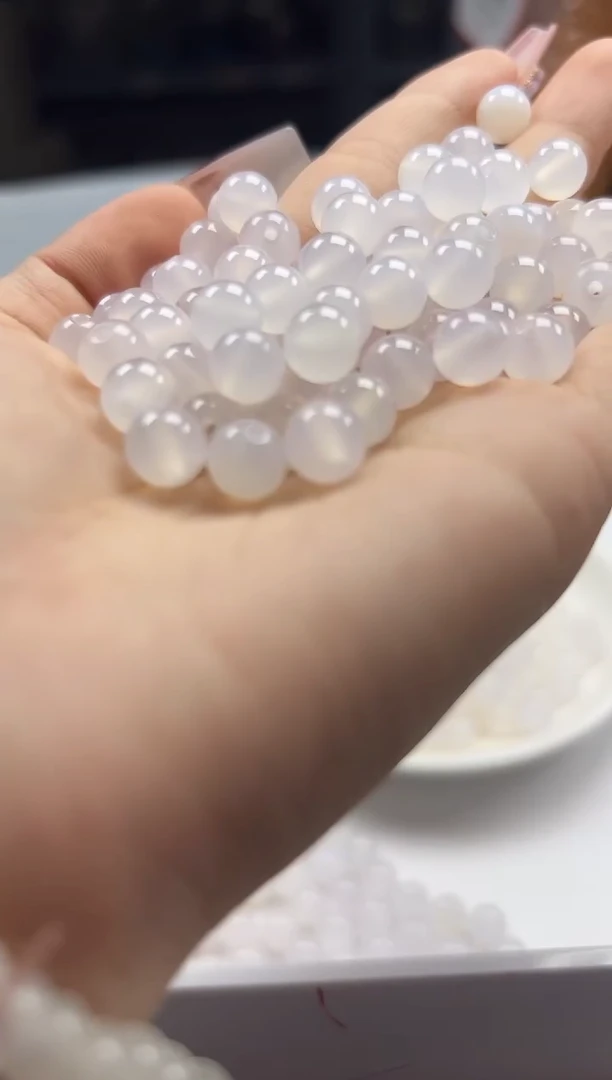 颈饰未镶嵌南红玛瑙w326荔枝冻8mm*30颗