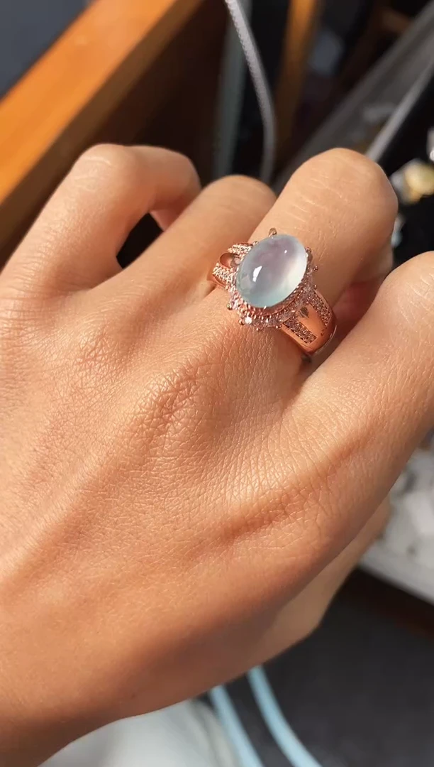 未镶嵌戒指翡翠缅甸天然A货翡翠2 3-2