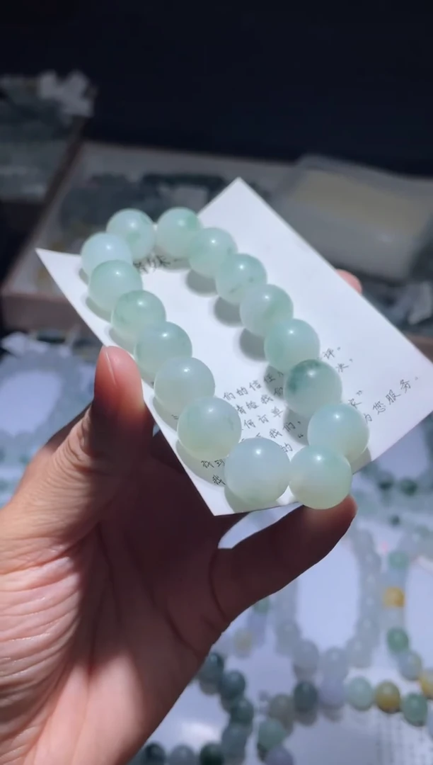 未镶嵌定制翡翠翡翠手串