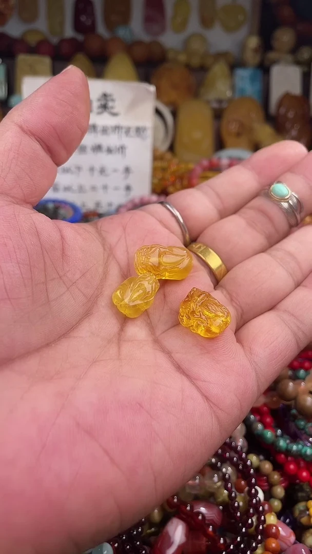 裸石琥珀未镶嵌多样性发货167284