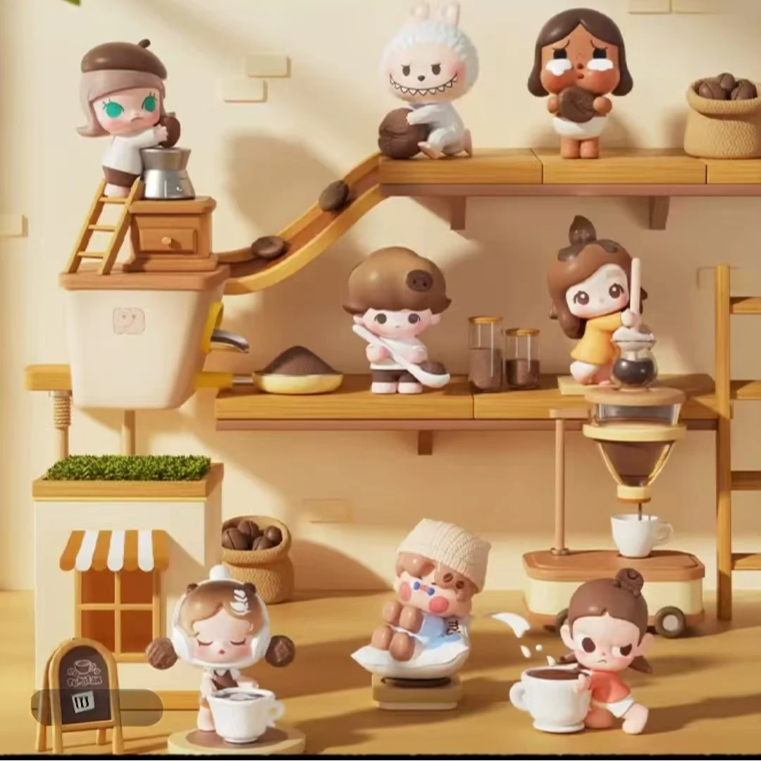 【代拆】泡泡萌粒 咖啡工厂系列公仔