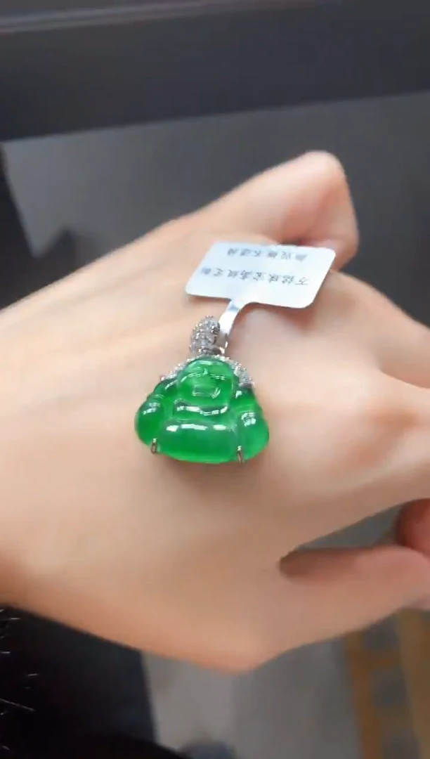 银S925镶嵌戒指翡翠51151