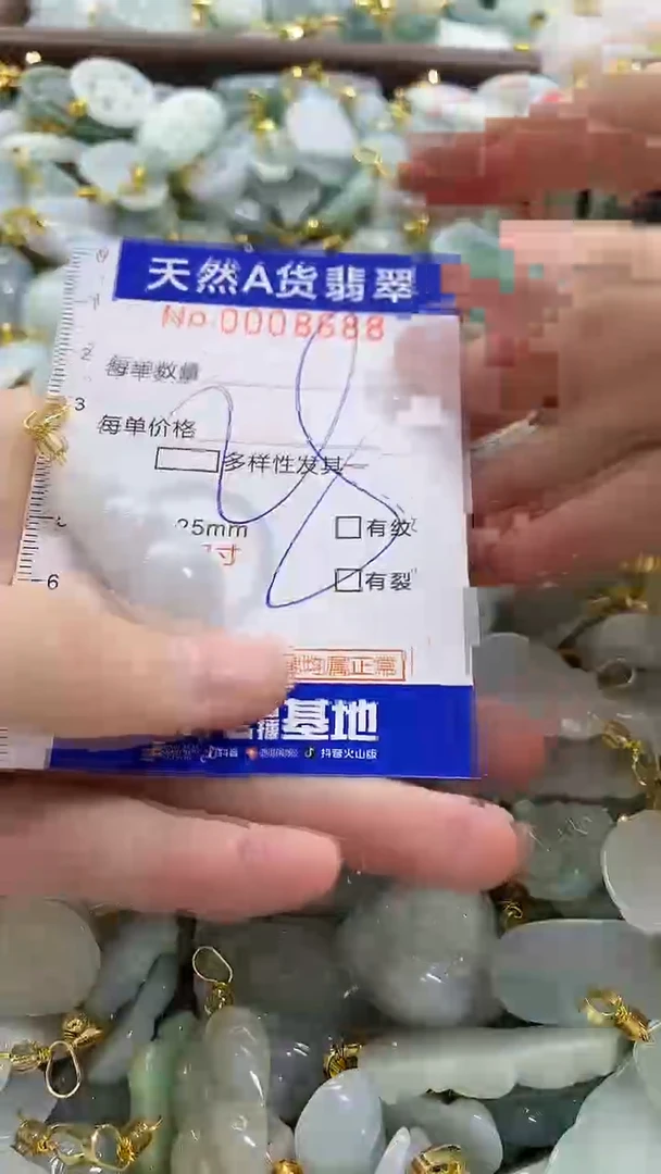 颈饰未镶嵌翡翠纯天然a货翡翠
