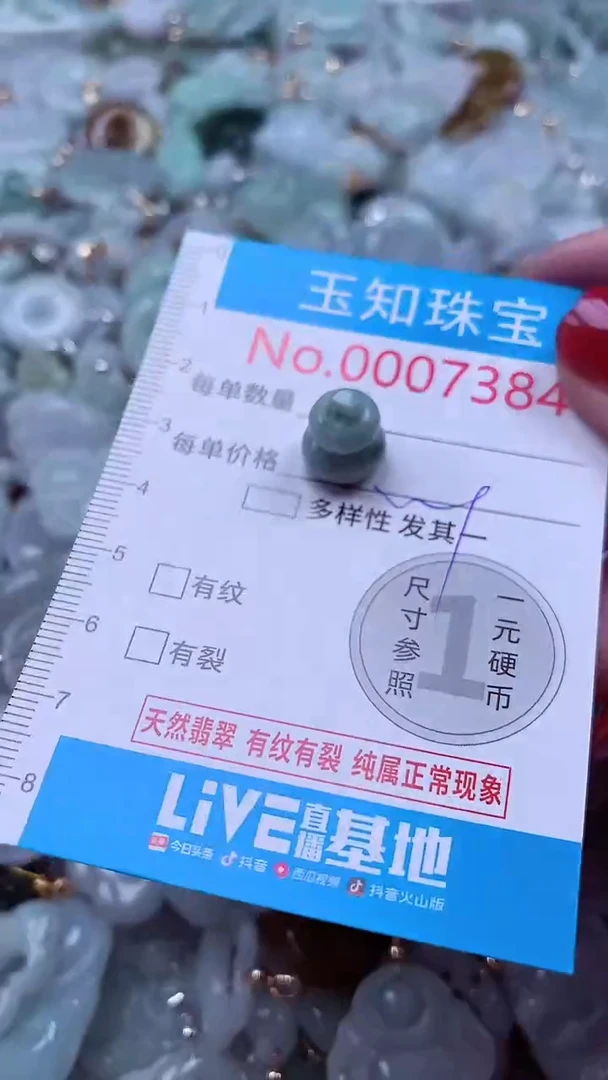 颈饰未镶嵌翡翠7384