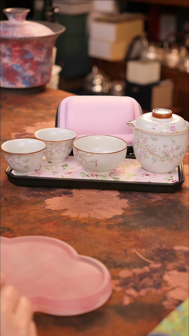 【闪购商品】陶瓷茶具（无礼盒无茶盘）@@A11199