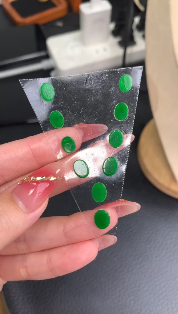 未镶嵌定制翡翠套链