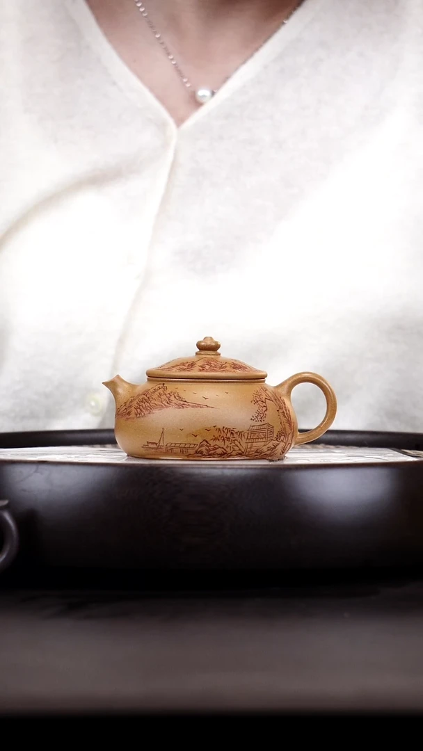 茶壶紫砂银*落悦茗壶紫砂壶                  20（黄金段）