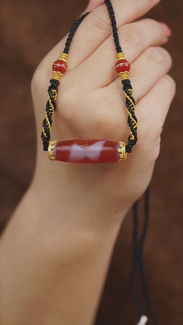 【闪购商品】玛瑙/玉髓项链银S925镶嵌多样性发其一