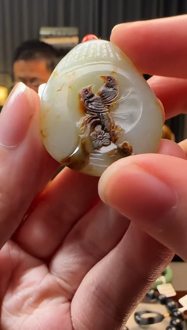 吊坠(不含链)未镶嵌和田玉挂件