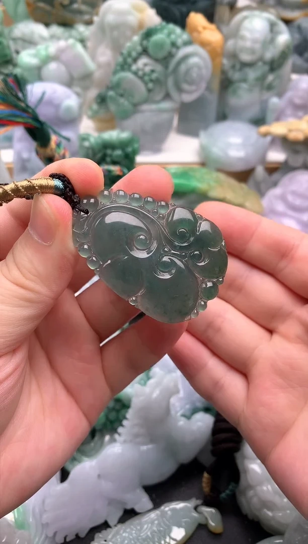 吊坠(不含链)未镶嵌翡翠1