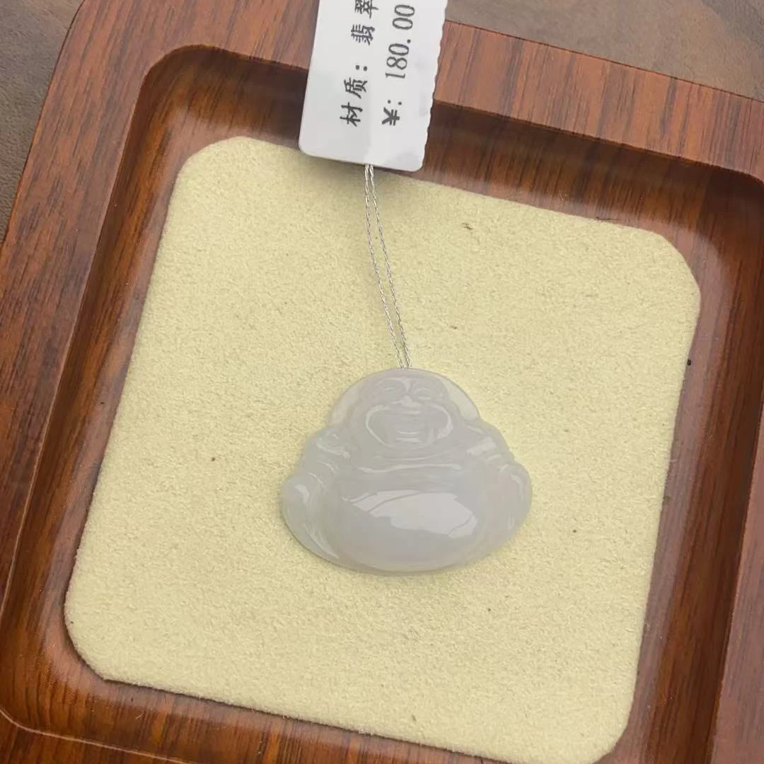 天然缅甸翡翠佛公