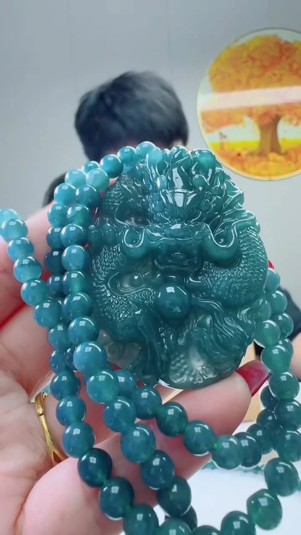 颈饰未镶嵌翡翠天然A货翡翠  多样性随机发其一