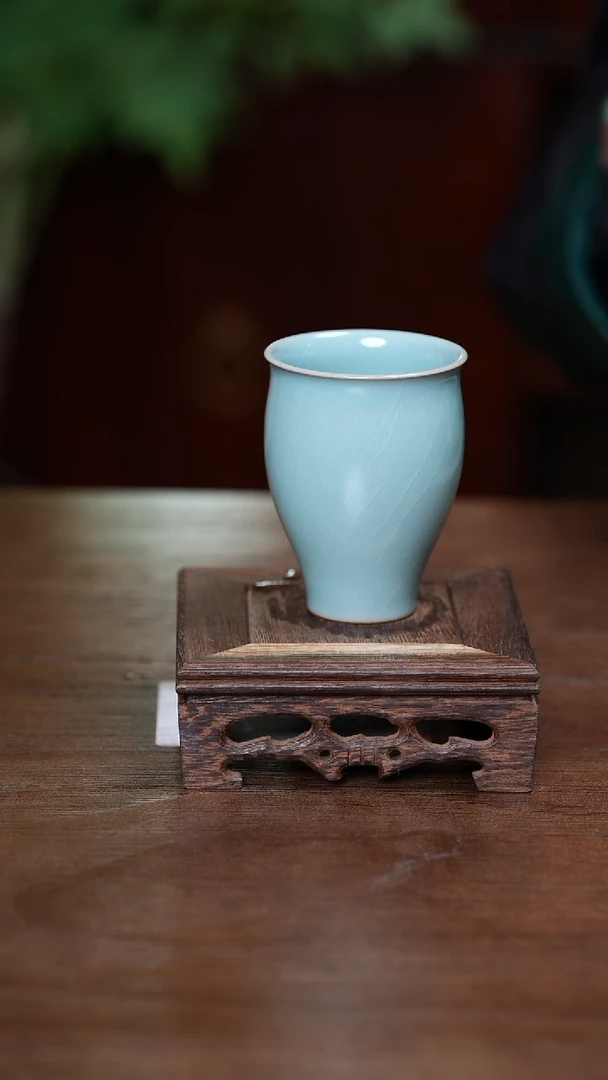 【闪购商品】L·宝丰宋官窑汝瓷闻香杯