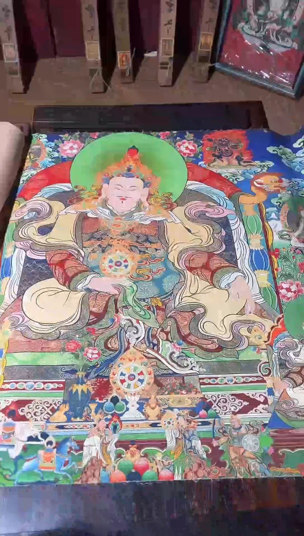 卷轴画卷轴画东东唐卡TK160