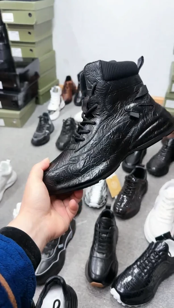 磨砂皮（牛皮）44码黑色351