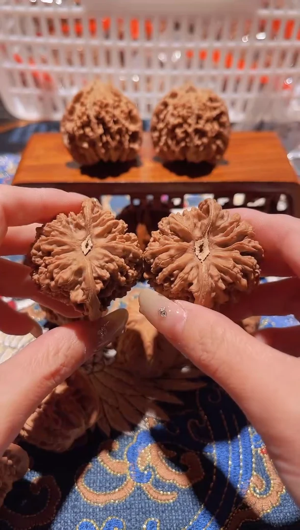 把件文玩核桃066 满天星43.5