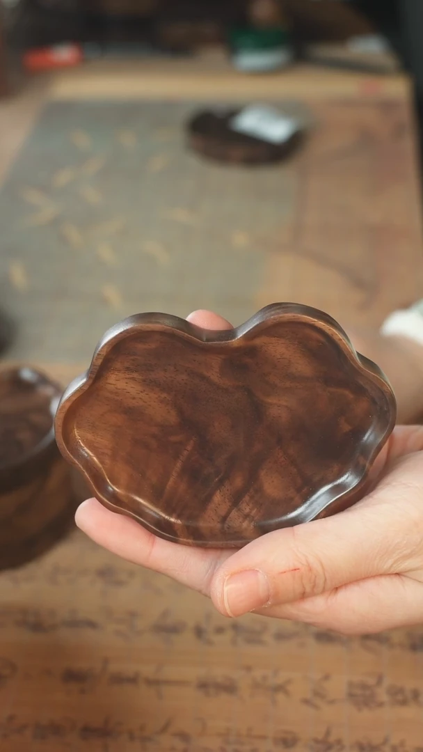 北美黑胡桃木茶盘318