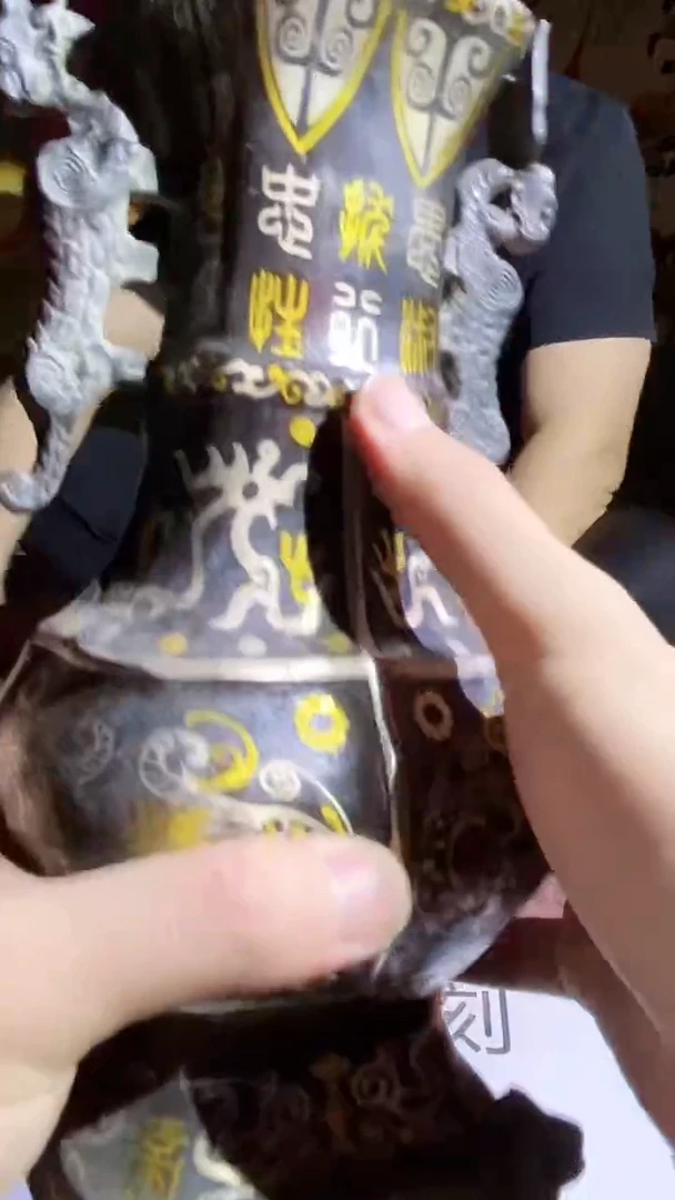 摆件景德镇陶瓷流水213