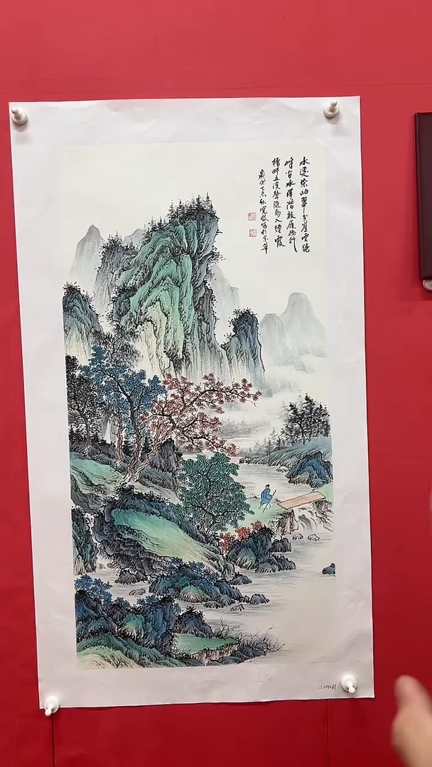 国画孟宪岱手绘国画