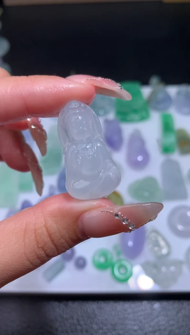 【闪购商品】定制翡翠未镶嵌观音