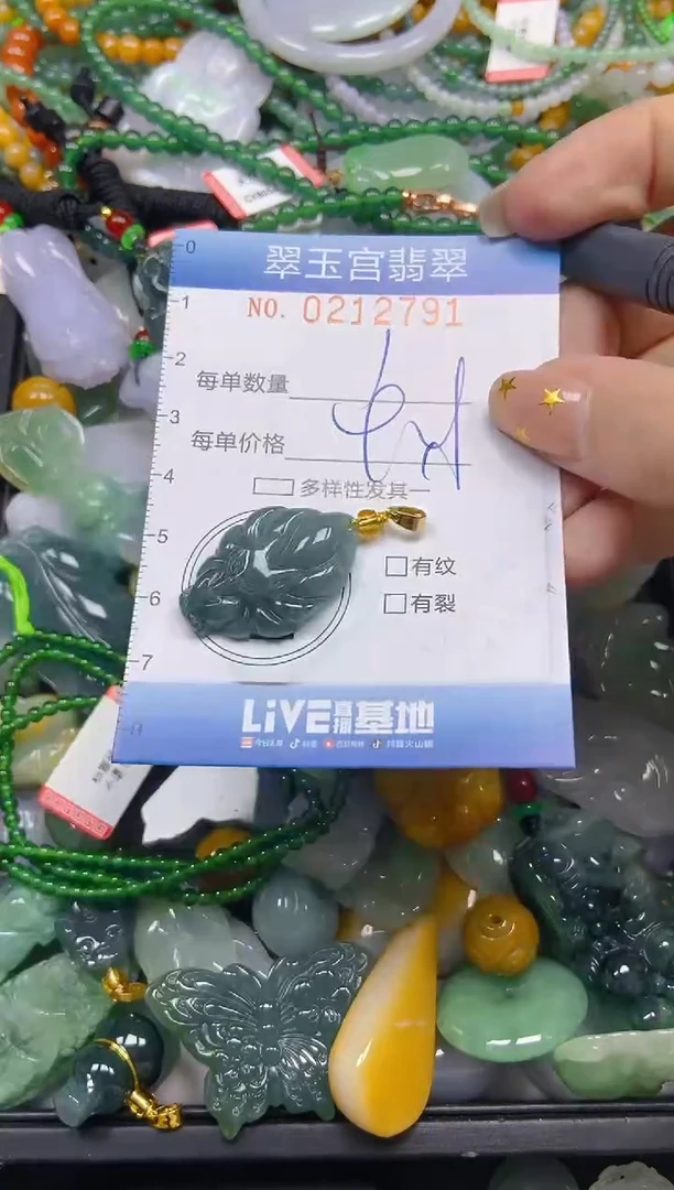 颈饰未镶嵌翡翠闪购C0212791