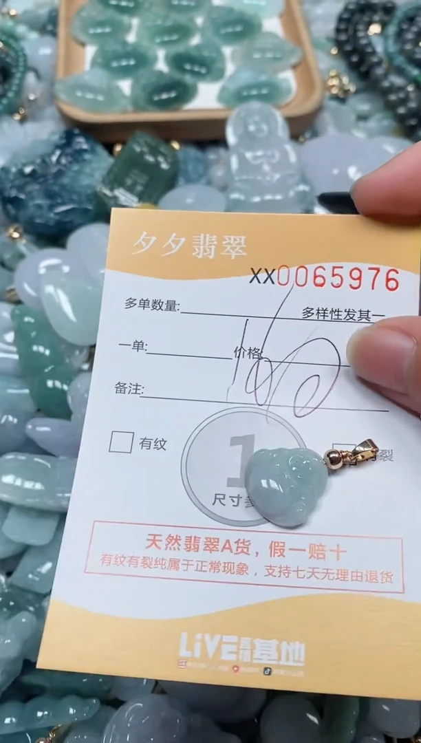 【闪购商品】翡翠颈饰未镶嵌闪购商品0065976