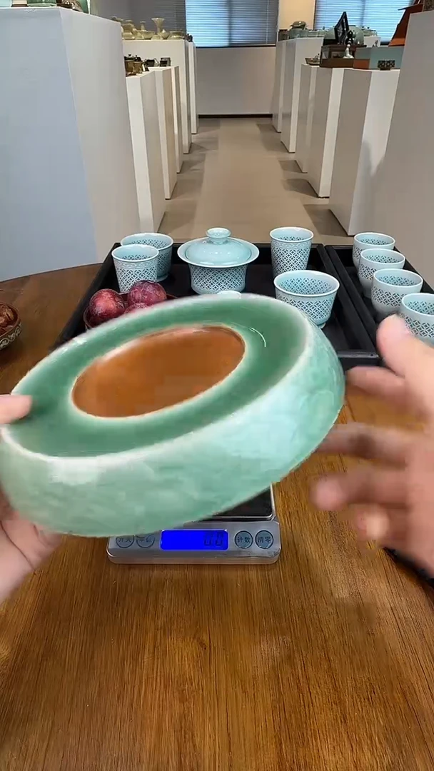 青瓷手工茶器包邮不带礼盒