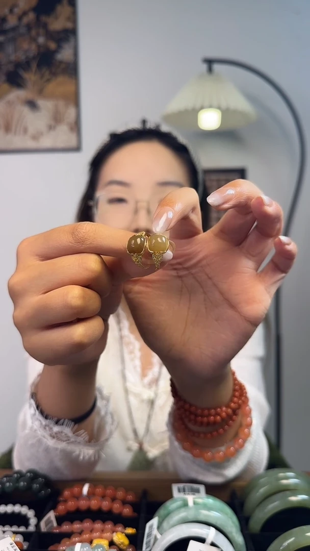 和田玉戒指未镶嵌和田玉戒指 多样性发货 发货发其一