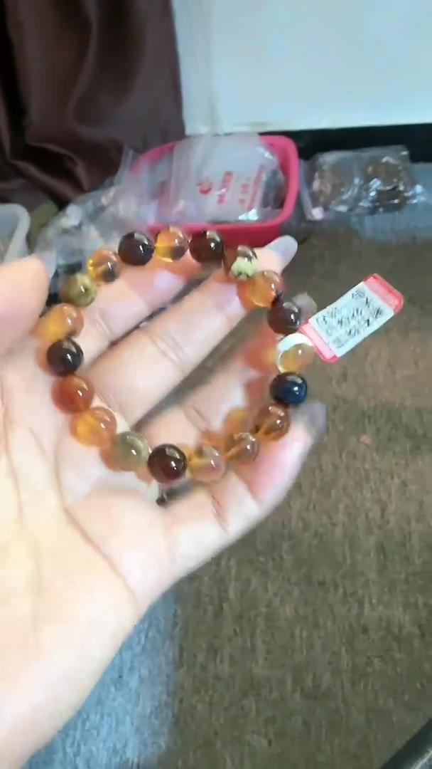 【闪购商品】未镶嵌琥珀手链规格10多宝手串#31