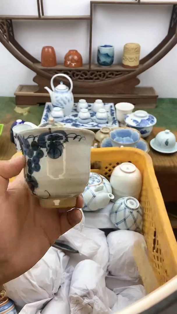 瓷片海**星小高货 放大漏