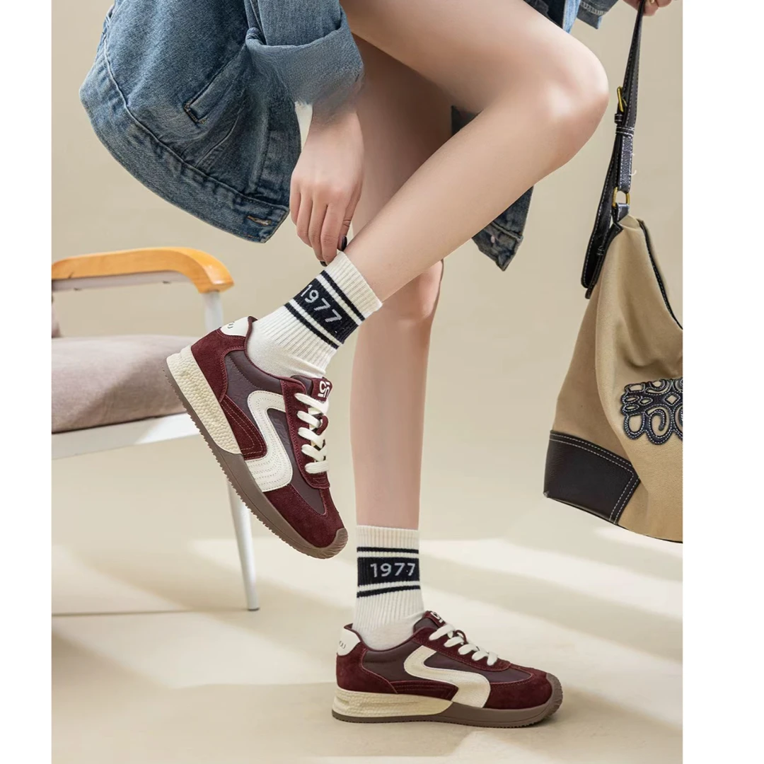 阿甘鞋新款秋冬休闲鞋爆款时尚厚底显脚小透气运动鞋8357