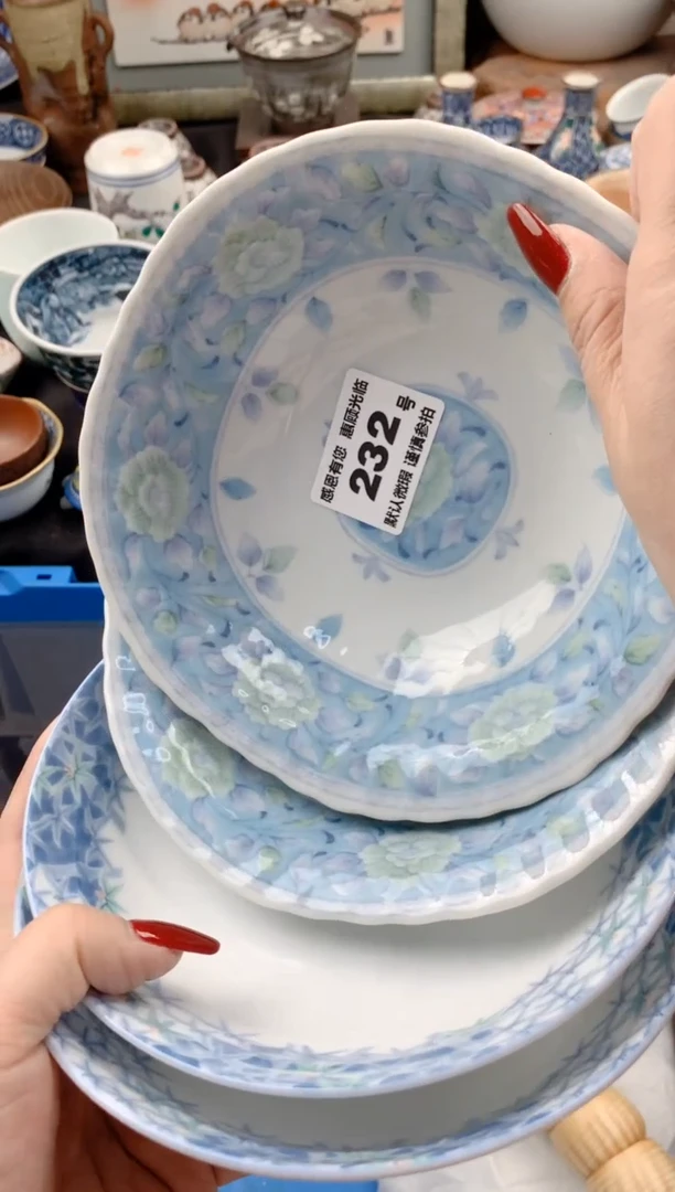 【闪购商品】瓷片232号九姑娘工艺品瓷器