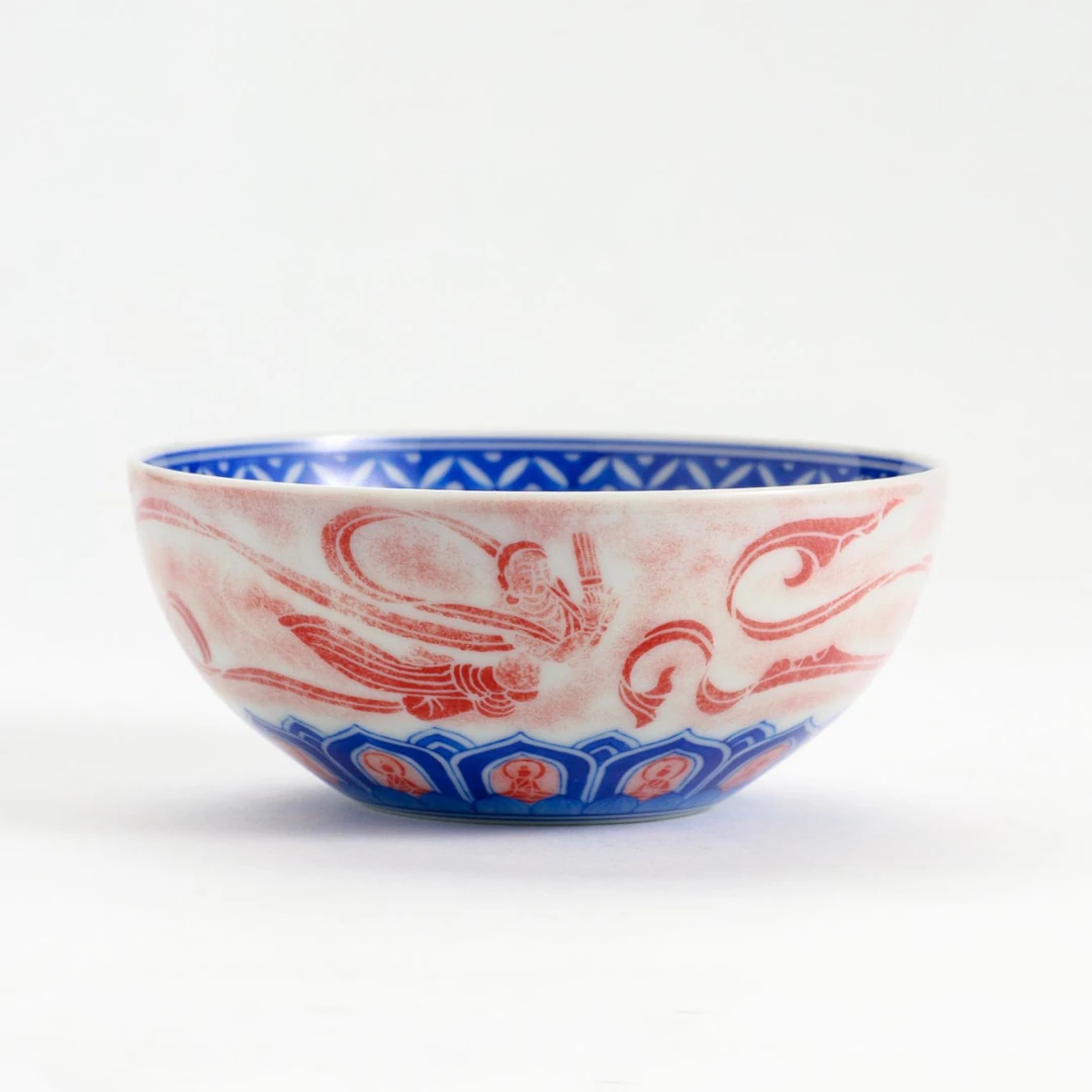 【可倚粉丝专属】三兔飞天大卧足杯