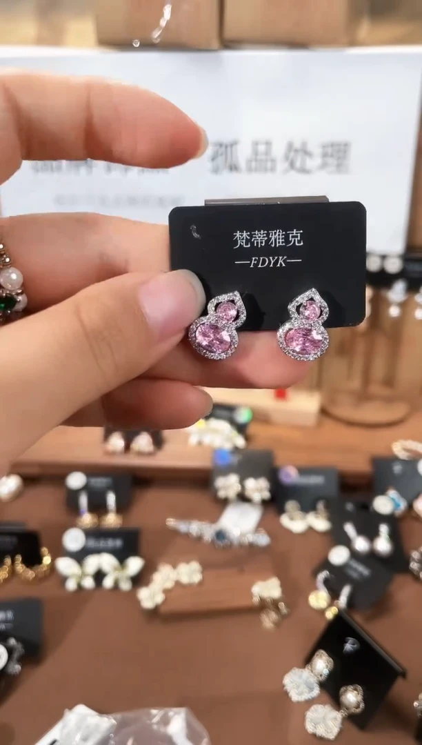 合金925银锆石梵1166