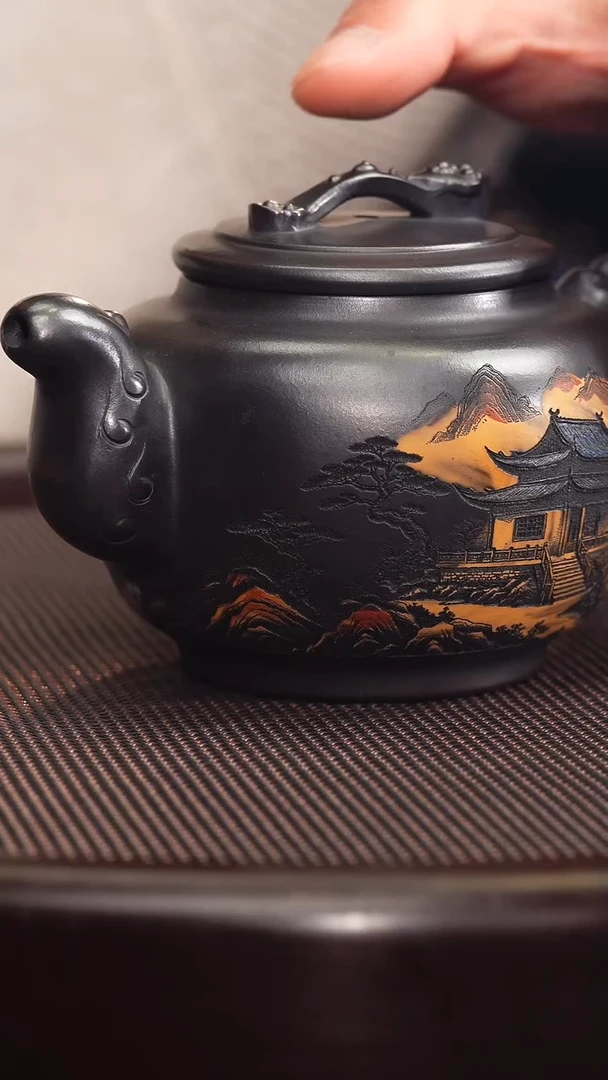 茶壶紫砂宜兴紫砂原矿壶
