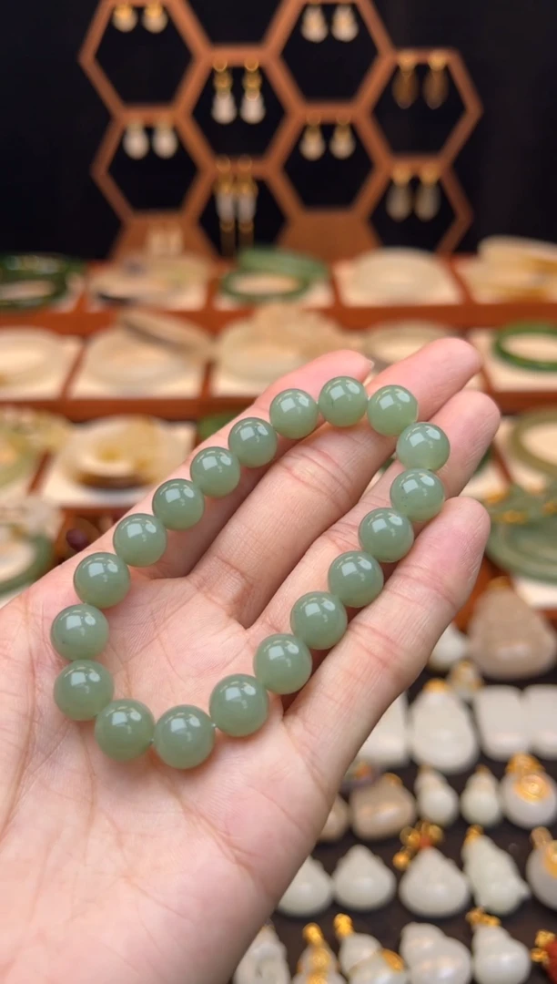 未镶嵌手链和田玉放漏