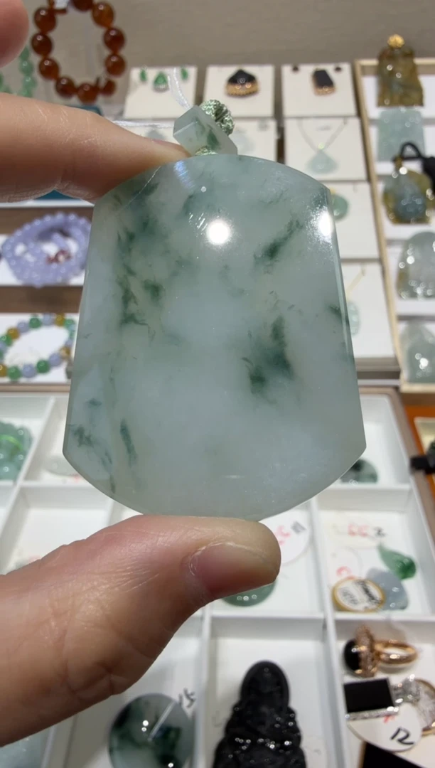 未镶嵌挂件翡翠A货翡翠多样性孤品