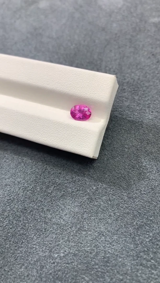 裸石彩色蓝宝石粉色蓝宝石 1.35CT/80