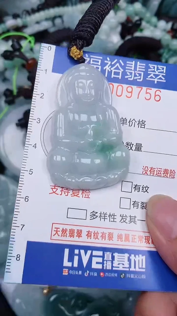 翡翠未镶嵌颈饰...0009756