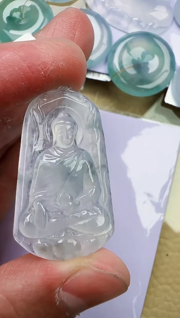颈饰未镶嵌翡翠缅甸翡翠a货