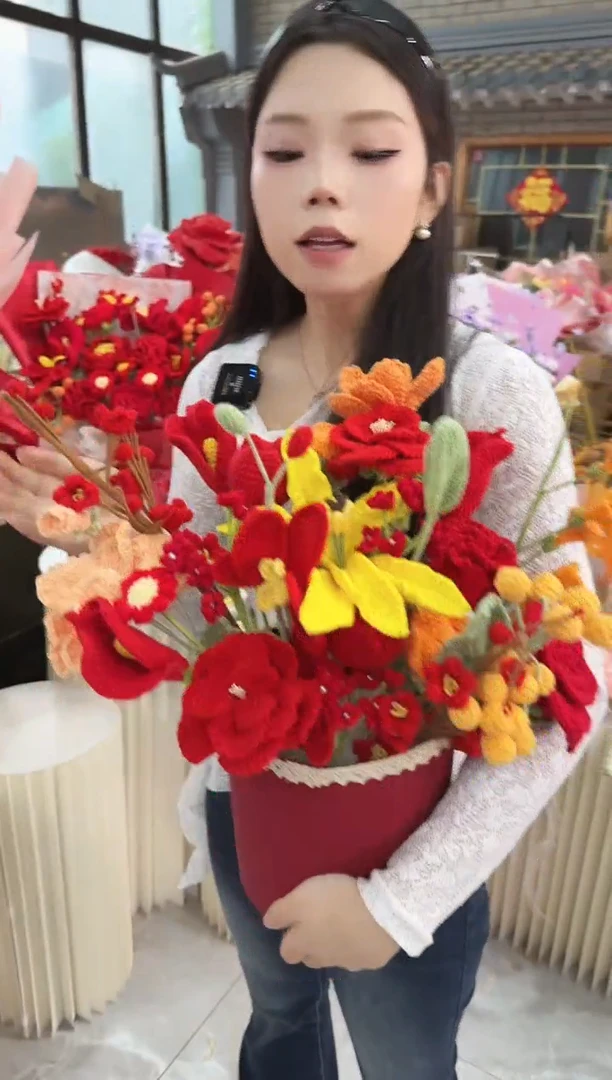 非遗手工定制花束，孤品清仓！！