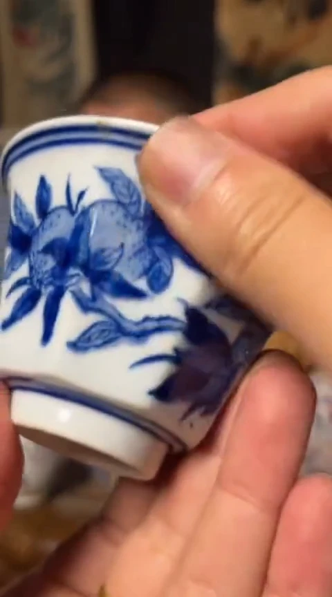 摆件景德镇陶瓷青花摆件24