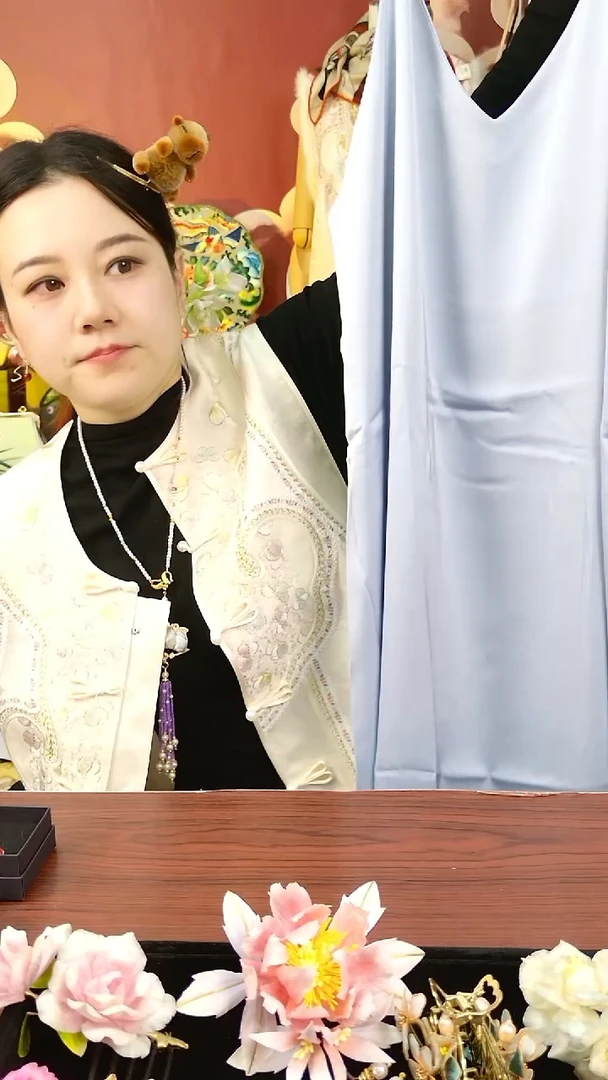 纯铜合金琉璃非遗蓝色包包