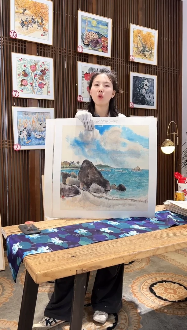 版画版画耿玉琨名章限量版画S