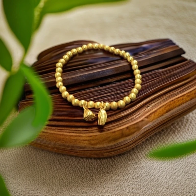 传承高奢--俩世欢莲蓬时尚珠珠手链c47AK