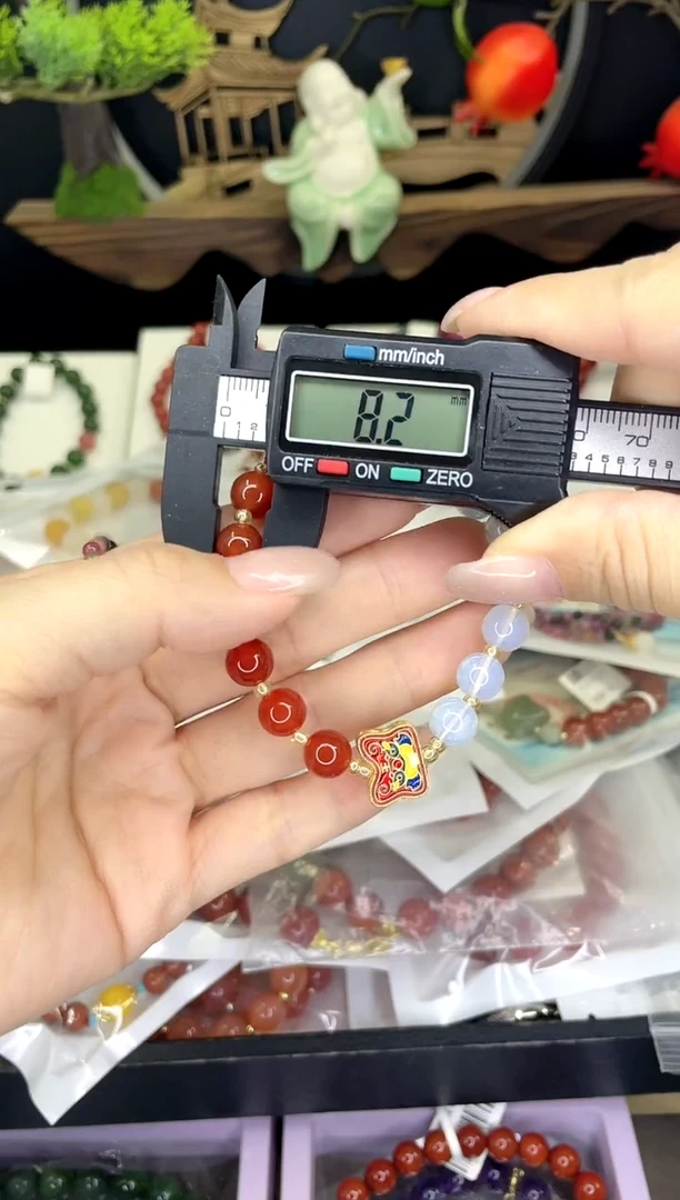 【闪购商品】玛瑙/玉髓手链合金玛瑙手链