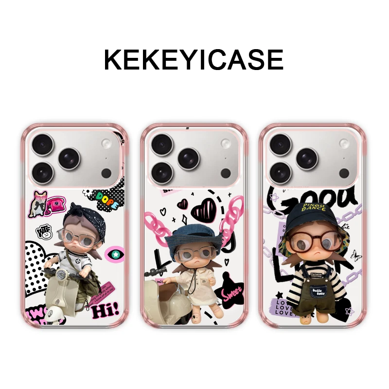 玛特嘎子姐适用于苹果iphone17透明亚克力防摔磁吸手机壳